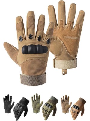 Black Hawk Askeri Tactical Uzun Destekli Kemikli Pilot Eldiven Outdoor