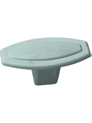 MorPerde Stor Perde Kare Arkalı Beyaz Etek Çıta Tıpası