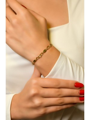 Ravi Pırlanta Tasarım Bileklik 14 Ayar A057925