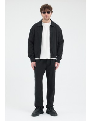 Cosplay Yıkamnalı Rahat Kesim Relax Fit Erkek %100 Pamuk Bol Paça Pantolon