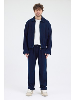 Cosplay Yıkamnalı Rahat Kesim Relax Fit Erkek %100 Pamuk Bol Paça Pantolon