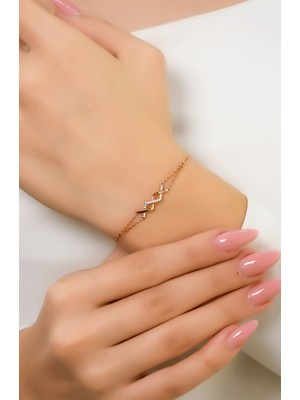 Zigzag Sonsuzluk Bileklik 14 Ayar ATS9628