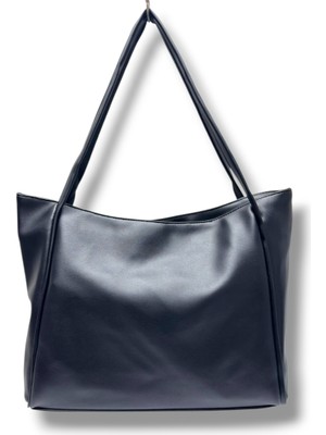 Cakgo 407-26 Deri Büyük Geniş Tote Kadın Çanta