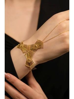 Şahmeran Bileklik 22 Ayar A079463