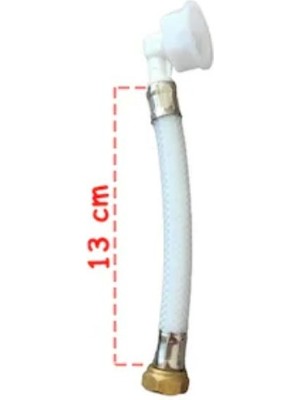 Visam Gömme Rezervuar Hortum 3/8" - 1/2", 13 cm