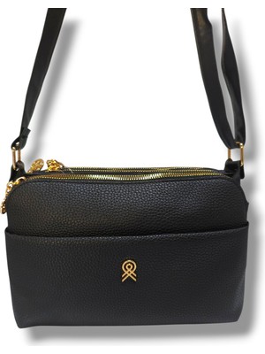 Cakgo 375-26 Baskı Deri Omuz Askılı Kadın Çanta