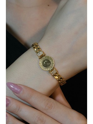 Pullu Zincir Çeyrekli Bileklik 22 Ayar A078439