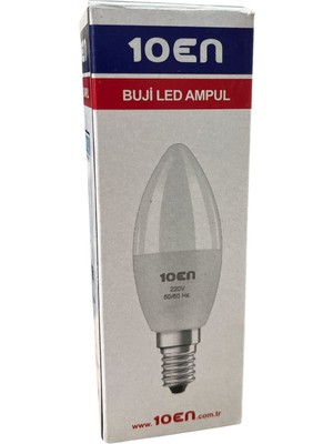 10en 10 En Buji LED Ampul Beyaz 7W