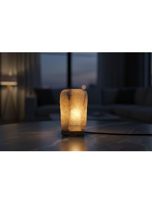 Doğal Tuz Lambası Gri Model 2,5kg-3kg