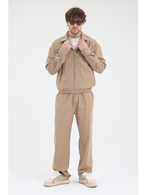 Cosplay Yıkamnalı Rahat Kesim Relax Fit Erkek %100 Pamuk Bol Paça Pantolon