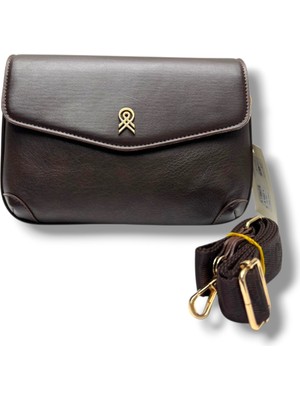 Cakgo 410-26 Baskı Deri Omuz Askılı Kadın Çanta