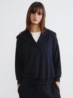 Lc Waikiki Yeni Sezon Şal Yaka Bağcıklı Bluz