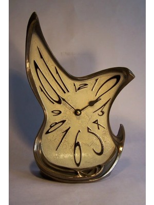 Veronese Dali Concept Eriyen Saat Figürü 28cm