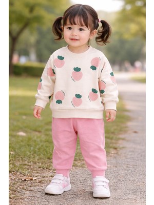 Kız Bebek Bebek Alt Üst Takımı 673