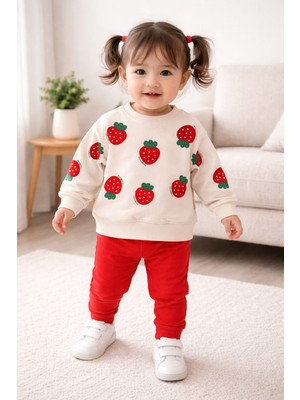 Kız Bebek Bebek Alt Üst Takımı 673