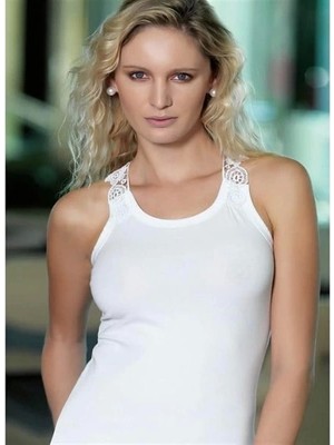 Beruflic Berrak Güpürlü Sporcu Atlet Elastane 2181