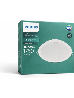 Philips Phılıps Meson Gömme Spot 15CM 16,5W 6500K Beyaz Işık