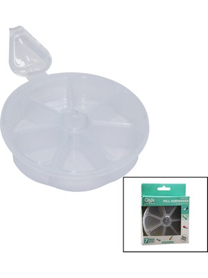 Nuveden 7 Bölmeli Plastik Sağlık Ürünü Kutusu NVDN-RSGO34