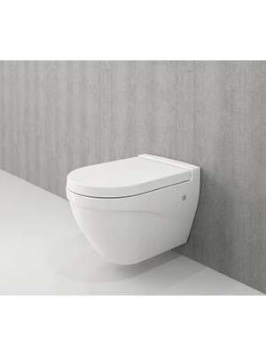 Bocchı Bocchi - Taormina Arch Gizli Taharet Girişli Asma Klozet Beyaz - 1012-001-0128