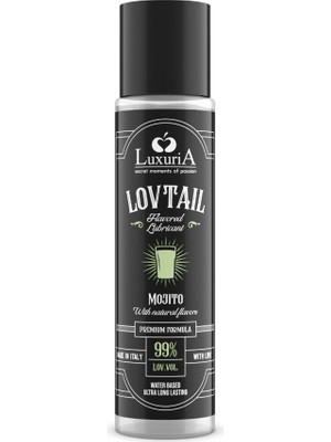 İntimateline Luxuria Lovtail Mojito Tatlı Kokteyl Aromalı 60 ml Su Bazlı Kayganlaştırıcı Jel
