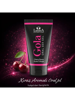 İntimateline Luxuria Gola Doğak Kiraz Aromalı Formül 50 ml Oral Jel
