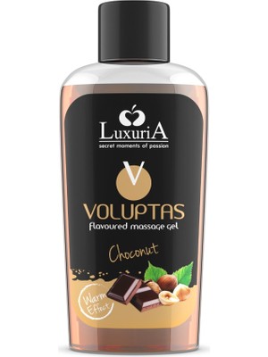 İntimateline Voluptas Choconut Aromalı Doğal Formül Isıtma Etkili 100 ml Masaj Jeli