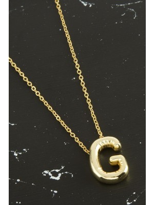 Zero Land Matrixzn G Harfli Balon Kolye - Sarı