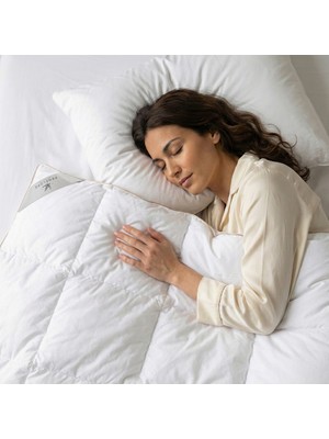 Penelope 10,5 Tog Kaz Tüyü Battal Boy Yorgan 220x240 cm- Dove Serisi
