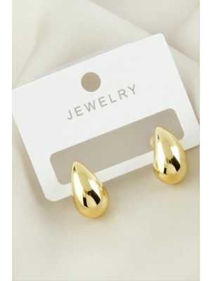 Zero Land Matrixzn Bottega Metal Küpe - Sarı