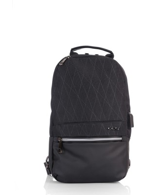 Ççs 31276 USB Tablet Bölmeli Tek Omuz Çantası