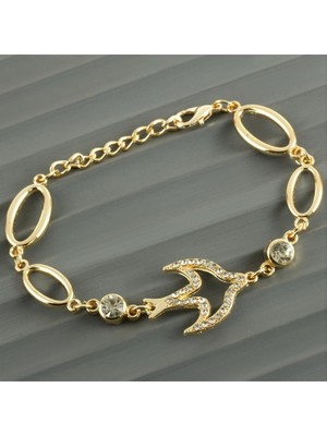 Zero Land Matrixzn Martı Taşlı Trend Bileklik - Sarı