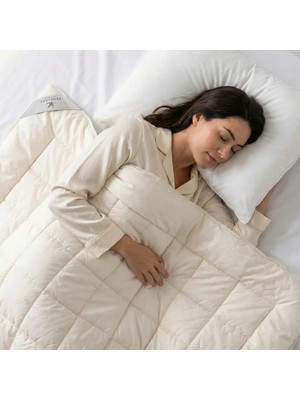 Gots Sertifikalı %100 Pamuk Kumaş Çift Kişilk Yorgan - Cotton Live Serisi