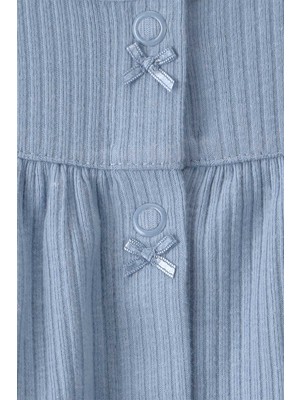 Carter's Kız Bebek Kısa Tulum 3 Ay-24 Ay Mavi
