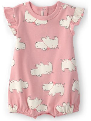 Carter's Kız Bebek Kısa Tulum 3 Ay-24 Ay Pembe