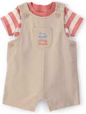 Carter's Erkek Bebek Salopet Set 3 Ay-24 Ay Haki