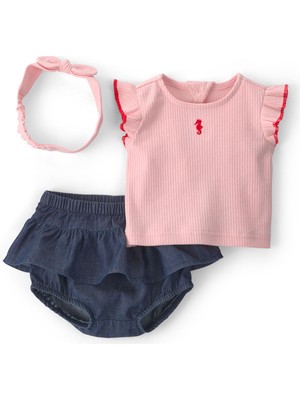 Carter's Kız Bebek Alt Üst Set 3 Ay-24 Ay Pembe
