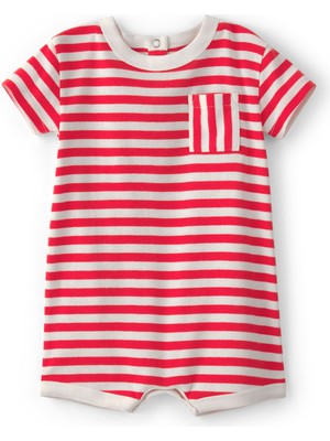 Carter's Erkek Bebek Kısa Tulum 3 Ay-24 Ay Kırmızı