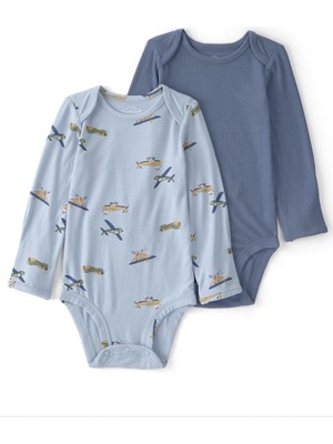 Carter's Erkek Bebek Body Yenidoğan-24 Ay Mavi