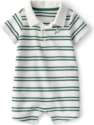Carter's Erkek Bebek Kısa Tulum 3 Ay-24 Ay Yeşil