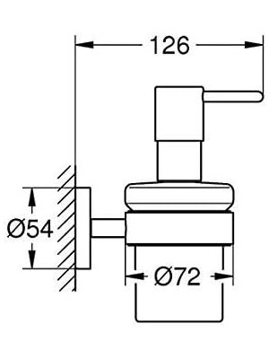 Nexa Sıvı Sabunluk Seti Essentials Krom - 40448001