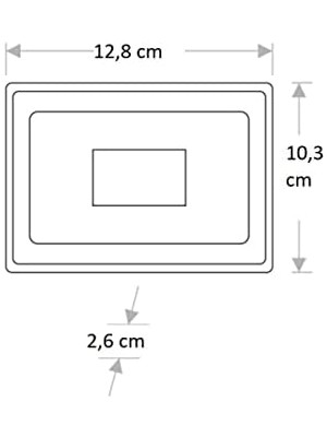 Nexa CT-4656 LED Projektör Smd 20W Slim, Beyaz