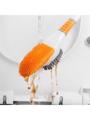 Nexa Silikon Tuvalet Klozet Detay Temizleme Fırçası Ördek Tasarımlı Hazneli