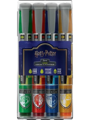 Serve Likit Fosforlu Kalem Harry Potter - 4'lü Set