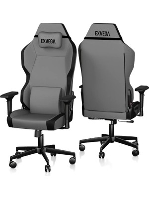 EXVEGA Andromeda Premium Kumaş Oyuncu Koltuğu Gri