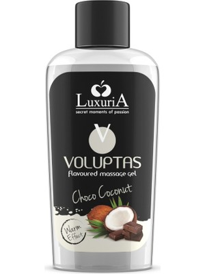 İntimateline Voluptas H.cevizi - Çikolata Aromalı Doğal Formül Isıtma Etkili 100 ml Masaj Jeli