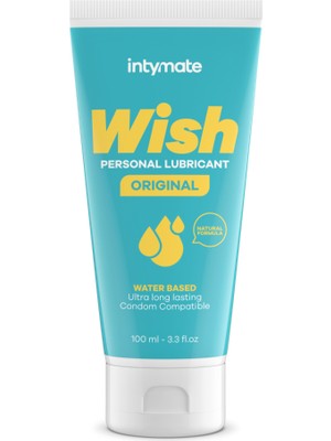 İntimateline Wish Original Premıum Su Bazlı 100 ml Kayganlaştırıcı Jel