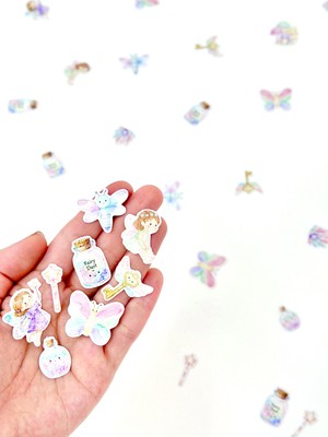 Fluparty Magic Forest - Büyülü Orman / Peri Temalı Mini Masa Konfetisi