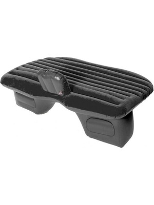 Techmaster Şişme Araba Arka Koltuk Yatağı Pompa Taşıma Çantası