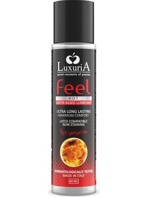 İntimateline Luxuria Feel Coconut&melone Aromalı Doğal Formül 60 ml Su Bazlı Kayganlaştırıcı Jel