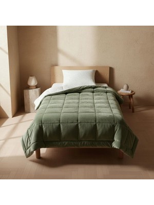 Othello Tek Kişilik Çift Taraflı Welsoft Comforter Yorgan Seti 155X215 cm - Dormio Soft Punto Serisi